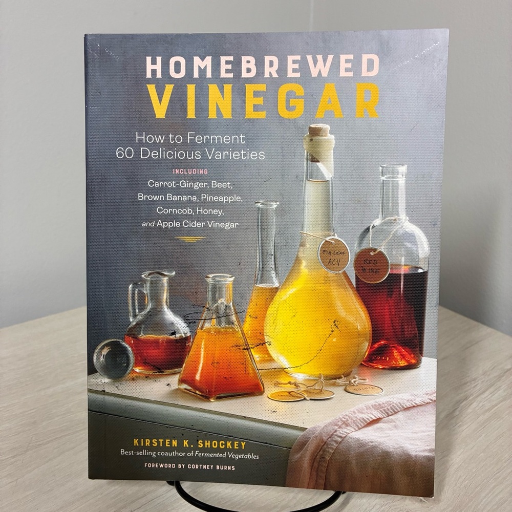Homebrewed Vinegar Cookbook Kristen Shockey PB 2021 Fermentation DIY